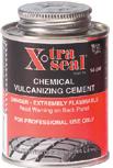 8 oz. (236ml) Xtra Seal Vulcanizing Cement, Flammable-Brush in Top