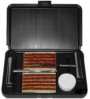 Plug Kit with Chrome Handle Tools in Hard Plastic Case - Imported