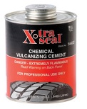 1 quart XtraSeal Brand 32 oz. (945ml) Vulcanizing Cement, Flammable - Brush in Top