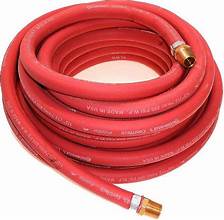 1/2X50FT RUBBER AIRHOSE 1/2NPT 300 PSI WORKING PRESSURE-1/2"NPT
