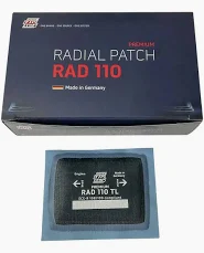 Rema Tip Top  Rad110 , Radial Repair Unit,  2  X  2--3/4", 20 Patches