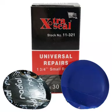 Small Round "Radial" Style Universal Tire Patches, 1--3/4",  50 pieces