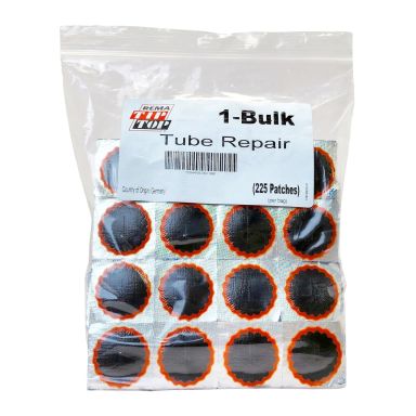 Rema Tip Top # 1-- Red Edge Tube Patch,  1--1/2" Round, - Bulk Pack 223 Patches